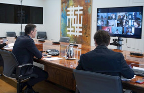 ep el presidente del gobierno pedro sanchez con el ministro de sanidad salvador illa