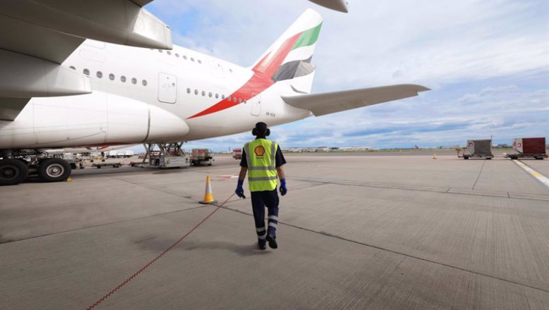 ep emirates empieza a operar con saf en el aeropuerto londinense de heathrow ep emirates empieza a operar con saf en el aeropuerto londinense de heathrow