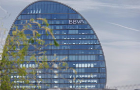 ep fachada del banco del bbva en la ciudad del bbva a 10 de abril de 2023 en madrid espana ep fachada del banco del bbva en la ciudad del bbva a 10 de abril de 2023 en madrid espana