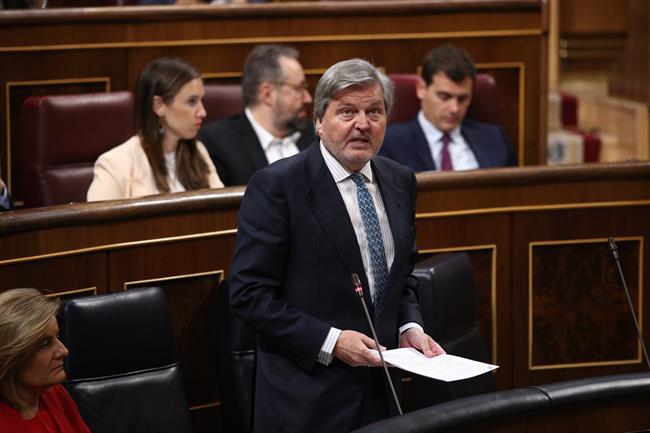Iñigo Méndez de Vigo en la sesión de control al Gobierno en el Congreso | EUROPA PRESS ep inigo mendezvigola sesioncontrolgobiernocongreso