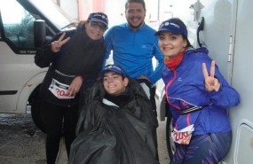 ep jovenparalisis cerebralno participo en la xxxi milla urbanaceuta