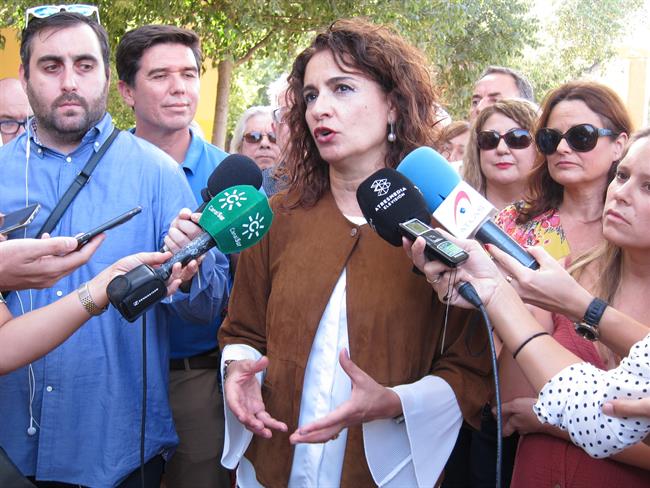 ep la ministrahacienda maria jesus montero en sevilla
