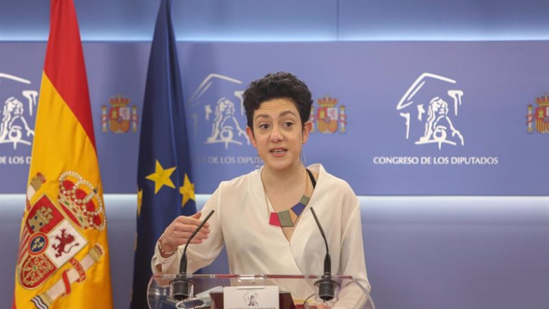 La portavoz de En Comú Podem en el Congreso, Aina Vidal, interviene en una rueda de prensa | EUROPA PRESS/R.Rubio.POOL - Europa Press ep la portavoz de en comu podem en el congreso aina vidal interviene en una rueda de prensa