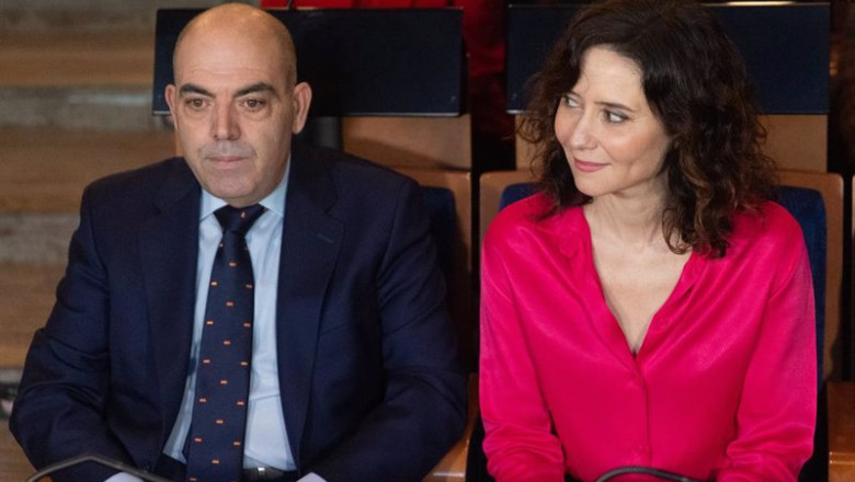 ep la presidenta de la comunidad de madrid isabel diaz ayuso y el presidente de ata lorenzo amor ep la presidenta de la comunidad de madrid isabel diaz ayuso y el presidente de ata lorenzo amor