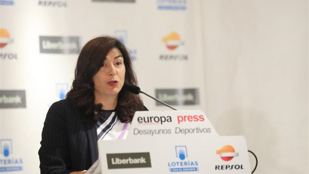 ep la presidenta del consejo superior de deportes maria jose rienda interviene en el desayuno