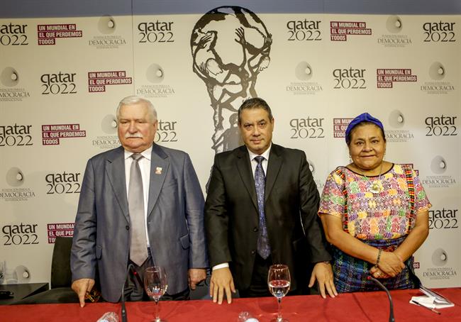 ep lech walesa guillermo whpeirigoberta menchu