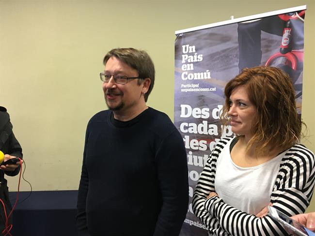 El líder de EnComúPodem, Xavier Domènech. | EUROPA PRESS ep liderencomupodem xavier domnech