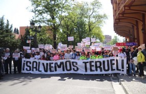 ep manifestacion salvemos teruel encapital aragonesa
