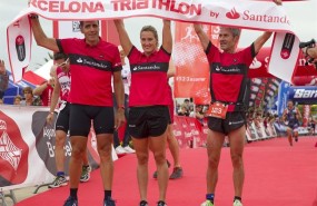 ep miguel indurain mireia belmonte martin fiz barcelona triathlon by santander