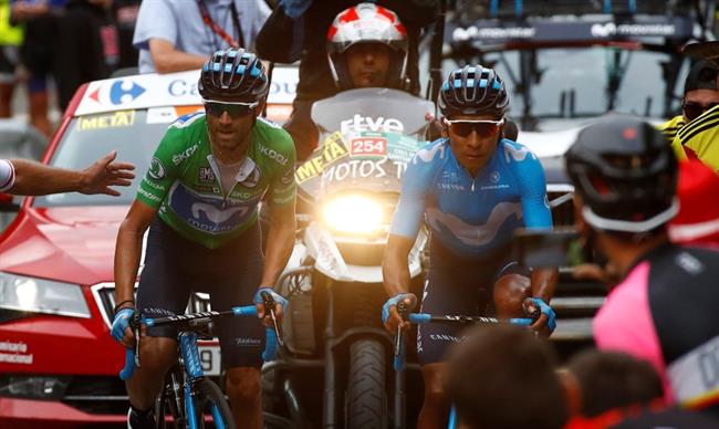 Nairo Quintana, junto a Alejandro Valverde | @MOVISTAR_TEAM ep nairo quintana juntoalejandro valverde