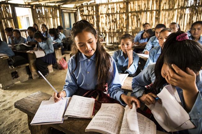 Niños en una escuela de Plan Internacional en Nepal | PLAN INTERNACIONAL ep ninosuna escuelaplan internacionalnepal