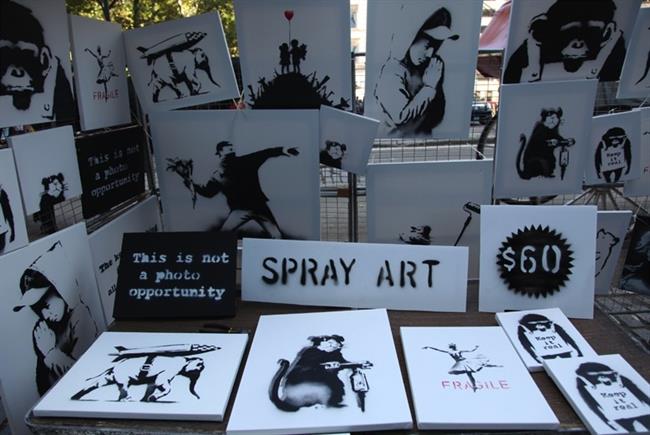 Obras de Banksy a la venta en Nueva York | BANKSY.CO.UK - Archivo ep obrasbanksyla ventanueva york