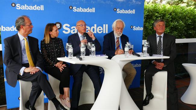 BANCO SABADELL ep presidentbanc sabadell josep oliula presentacio daces solidaris