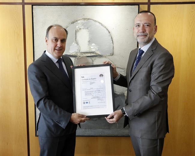 Presidente de Mercasa, David Martínez, y director general de BSI Javier Castells | MERCASA ep presidentemercasa david martinez y director generalbsi javier castells