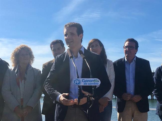 El presidente del PP nacional, Pablo Casado. | PP ep presidentepp nacional pablo casado