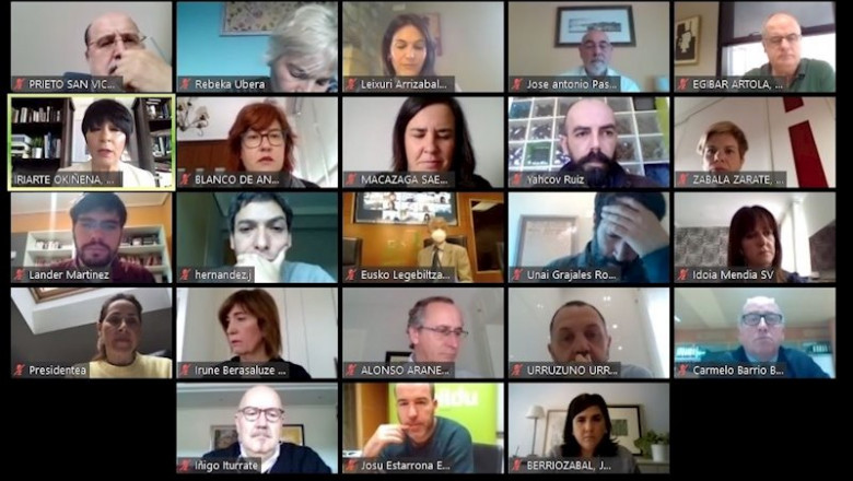 Reunión de la Diputación Permanente del Parlamento Vasco | PARLAMENTO VASCO ep reunion de la diputacion permanente del parlamento vasco