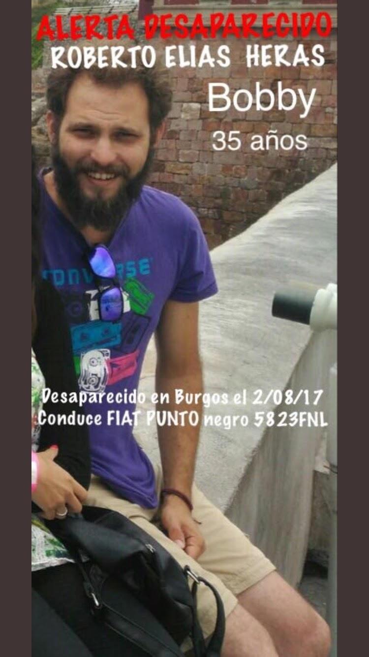 Roberto Elías Heras, desaparecido en Burgos | EUROPA PRESS ep roberto elias heras desaparecidoburgos