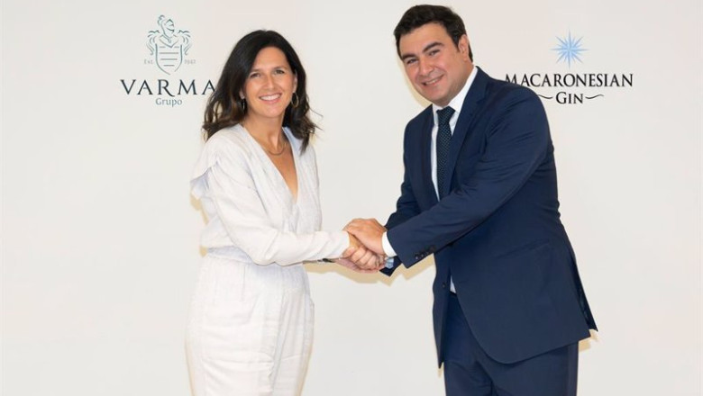 ep teresa martin de la mata presidenta de grupo varma y diego rombola director general de destileria ep teresa martin de la mata presidenta de grupo varma y diego rombola director general de destileria
