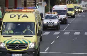 ep vehiculos de bomberos ertzaintza guardia municipal dbus cruz roja dya consejo sanitario de