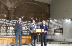 ep vergeles y otros responsables sanitarios en rueda de prensa sobre el coronavirus
