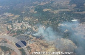 ep vistaaireincendio declaradoun parajeminasriotinto