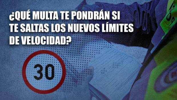 nuevos limites velocidad multa