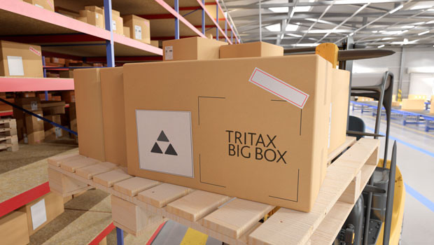 dl tritax big box logistics property developer investor warehouse shipping logo ftse 250