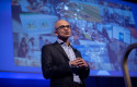 ep 30 may 2019 italy milan satya nadella ceoof microsoft speaks during the microsoft innovation summit 2019 at bocconi university photo claudio furlanlapresse via zuma pressdpa