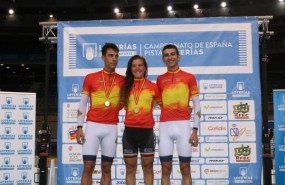 ep albert torres logradobletecampeonatoespanaciclismopista