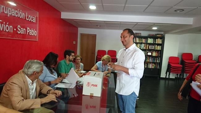 ep alfonso rodriguez gomezcelis afinpedro sanchez votandolas primarias