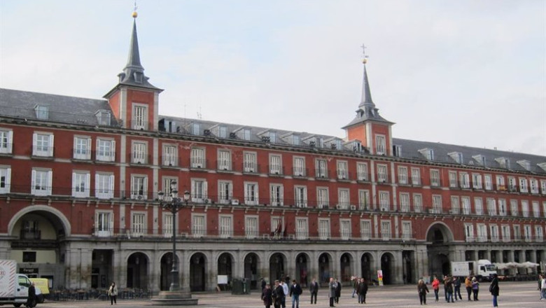 ep archivo casa de la carniceria de la plaza mayor de madrid ep archivo casa de la carniceria de la plaza mayor de madrid