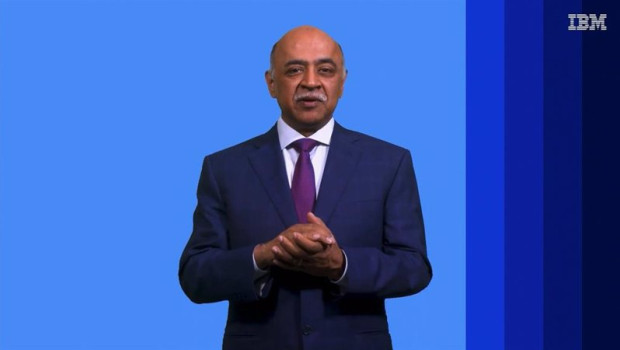 ep archivo el consejero delegado de ibm arvind krishna durante una intervencion telematica en el ep archivo el consejero delegado de ibm arvind krishna durante una intervencion telematica en el