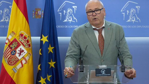 ep archivo   el diputado de sumar felix alonso durante una rueda de prensa anterior a la reunion de