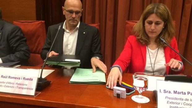 ep consellerexteriores raul romeva y marta pascal