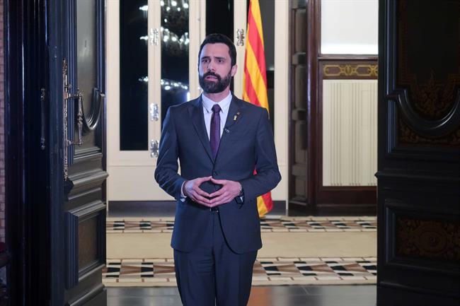 Declaración institucional de Roger Torrent | PARLAMENT ep declaracion institucionalroger torrent