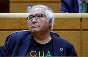 ep el ministro de universidades manuel castells durante la sesion de control al gobierno en el