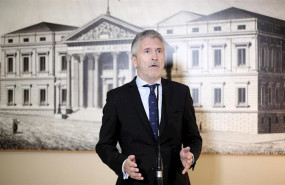ep el ministro del interior en funciones fernando grande- marlaska en rueda de prensa ante los