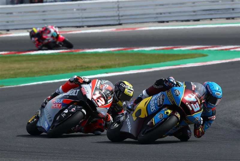 ep el piloto de moto2 lex marquez estrella galicia 00 marc vds en el gp san marino 2019