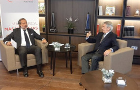 ep el presidente de la camara de comercio de madrid angel asensio y el consejero delegado de asisa