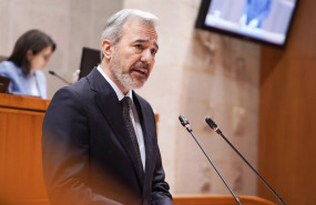 ep el presidente del gobierno de aragon jorge azcon interviene ante el pleno de las cortes