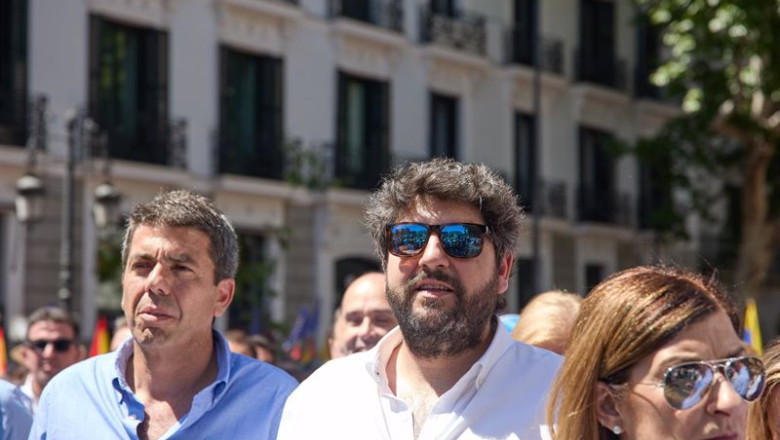 ep el presidente del ppcv y presidente de la generalitat valenciana carlos mazon i y el presidente