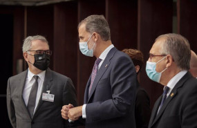 ep el rey felipe vi a su llegada a la apertura del xxiv congreso nacional de la empresa familiar en