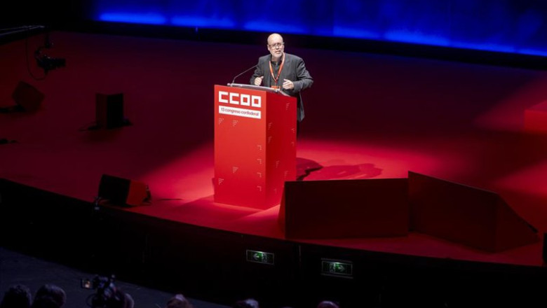 ep el secretario general de ccoo unai sordo interviene durante el 13 congreso confederal de ccoo en