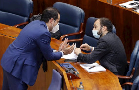ep el vicepresidente de la comunidad de madrid ignacio aguado i conversa con el consejero de