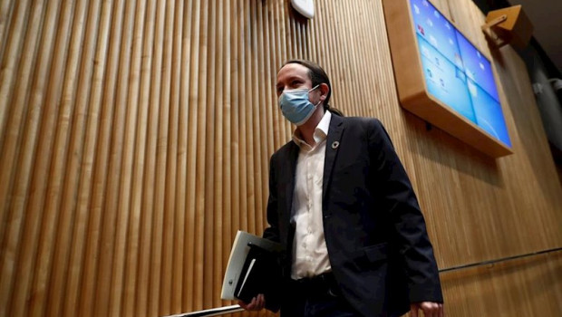 ep el vicepresidente segundo del gobierno pablo iglesias momentos antes de comparecer este jueves en