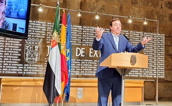 ep fernandez vara en la rueda de prensa tras la videoconferencia