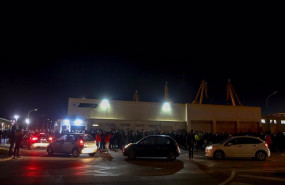 ep imagen de la primera jornada de huelga de metal en cadiz este pasado lunes concentracion ante la