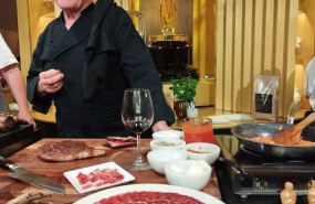 ep jamon de cinco jotas en la gala de la oscar