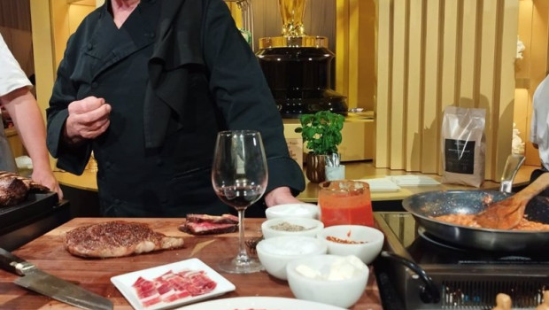 ep jamon de cinco jotas en la gala de la oscar