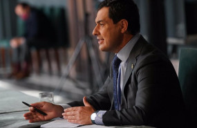 ep juanma moreno presidente de la junta de andalucia en una foto de archivo
